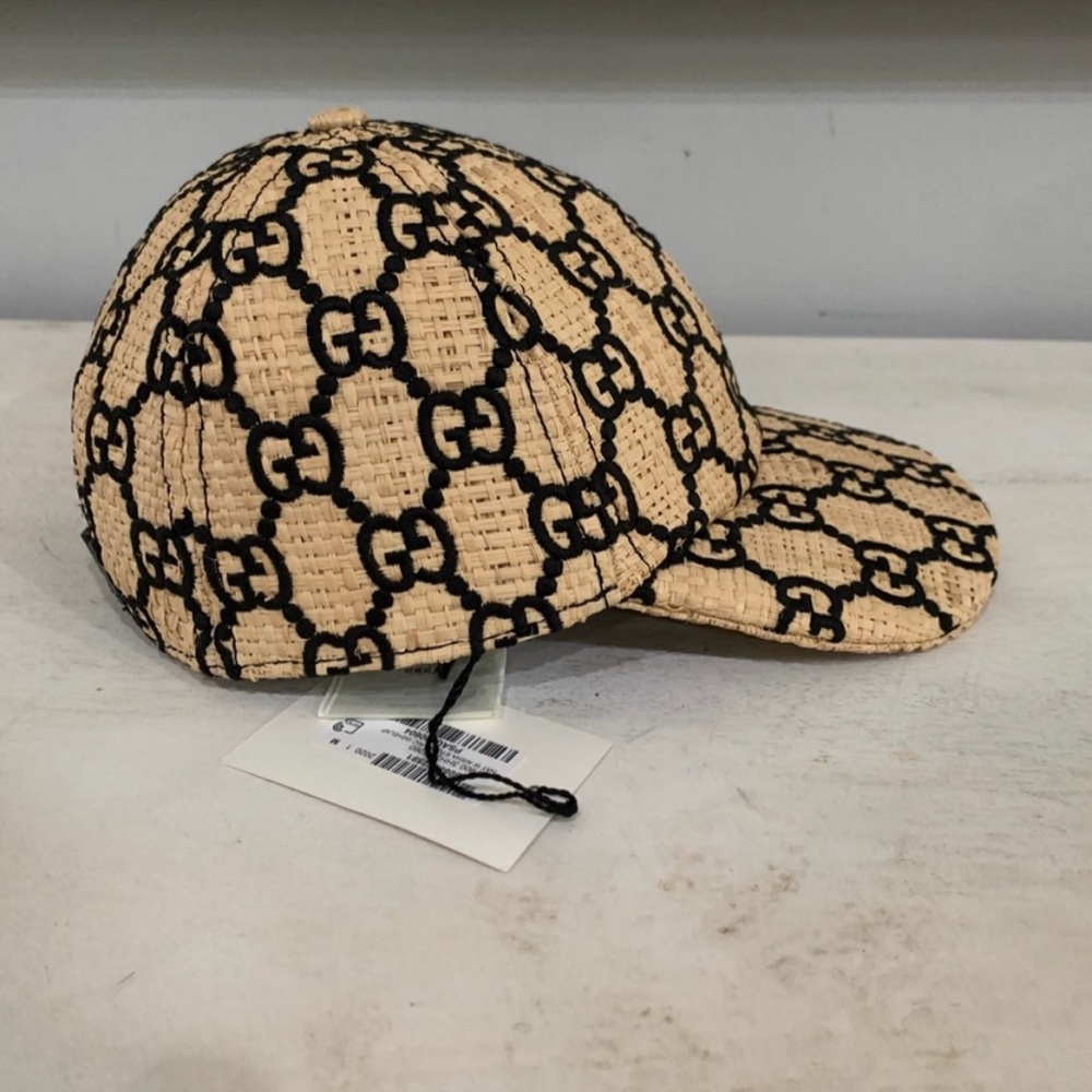 GUCCI Rafia Cap - Picture 2 of 6